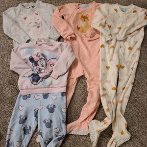 5T Girls Pajama Bundle